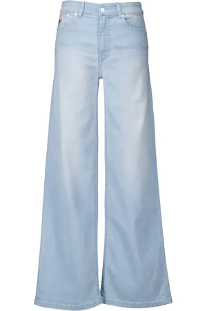Lois Dames, Jeans, Blauw, Maat: W31 L32 Katoen