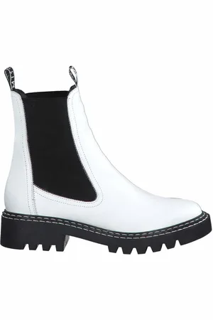 Tamaris Dames, Schoenen, Wit, Maat: 39 EU Leer