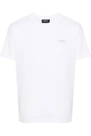 A.P.C. Heren, Tops, Wit, Maat: XL Katoen