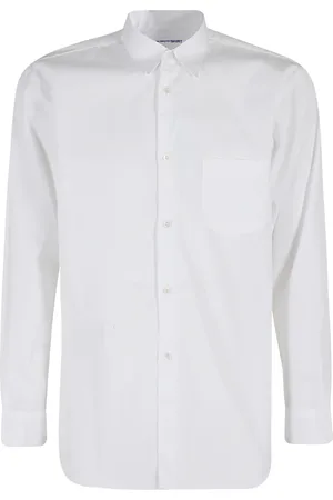 Comme des Garçons Heren, Overhemden, Wit, Maat: M