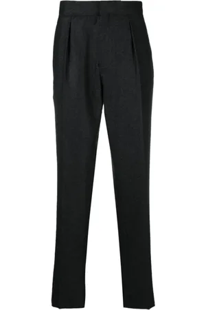 Ermenegildo Zegna Heren, Broeken, Grijs, Maat: 2XL Wol