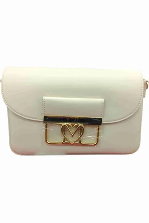 Moschino Dames, Tassen, Wit, Maat: ONE Size Leer