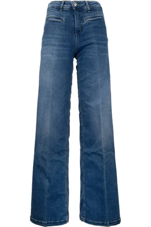 Liu Jo Dames, Jeans, Blauw, Maat: W25 Katoen