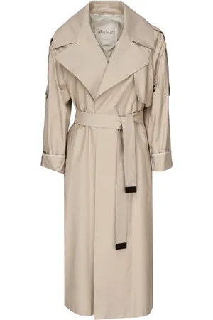 Max Mara Dames, Mantels, , Maat: M Katoen