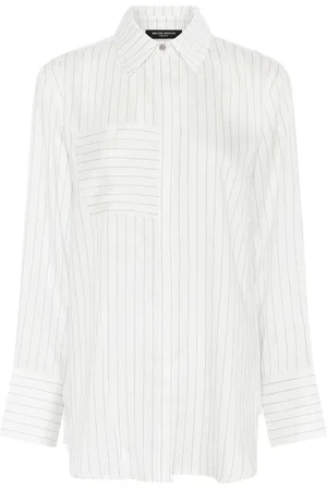 Bruuns Bazaar Dames, Blouses & Shirts, Wit, Maat: L Poliester