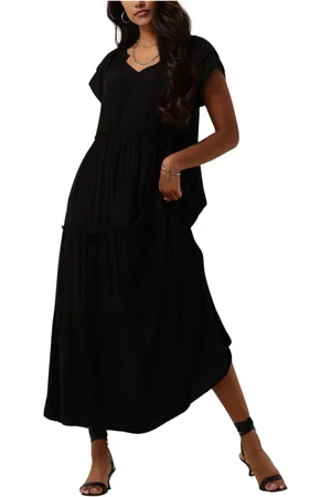 Co`Couture Dames, Jurken, Zwart, Maat: XS