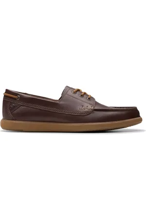 Clarks Heren, Schoenen, Bruin, Maat: 42 EU Leer
