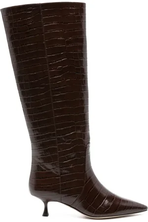 Stuart Weitzman Dames, Schoenen, Bruin, Maat: 37 1/2 EU Leer
