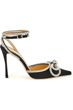 Mach & Mach Dames, Schoenen, Zwart, Maat: 41 EU Satijn