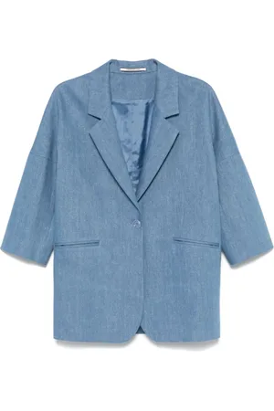 TAGLIATORE Dames, Jassen, Blauw, Maat: 2XL Katoen