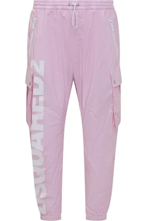 Dsquared2 Heren, Broeken, Roze, Maat: XL Katoen