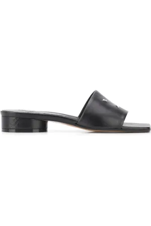 Maison Margiela Dames, Schoenen, Zwart, Maat: 38 1/2 EU Leer