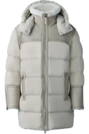 Mackage Heren, Mantels, Grijs, Maat: 2XS