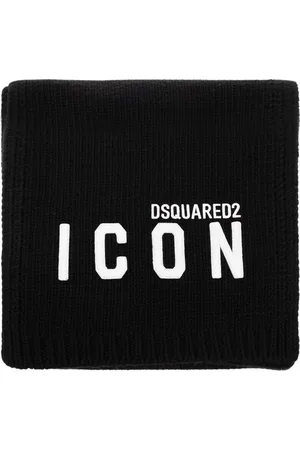 Dsquared2 Heren, Accessoires, Zwart, Maat: ONE Size Wol