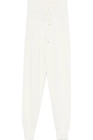 ERMANNO SCERVINO Dames, Broeken, Wit, Maat: L Viscose