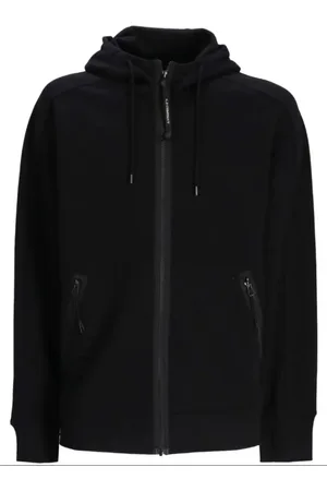 C.P. Company Heren, Sweatshirts & Hoodies, Zwart, Maat: M Katoen
