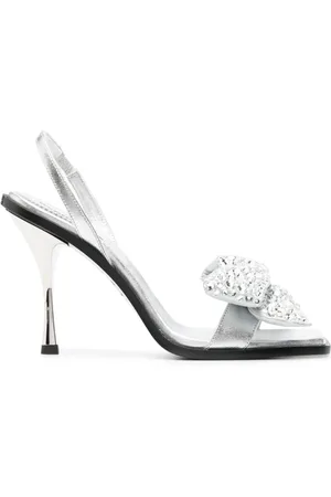 Dsquared2 Dames, Schoenen, Grijs, Maat: 38 EU Leer