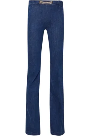 Liu Jo Dames, Jeans, Blauw, Maat: W33 Katoen