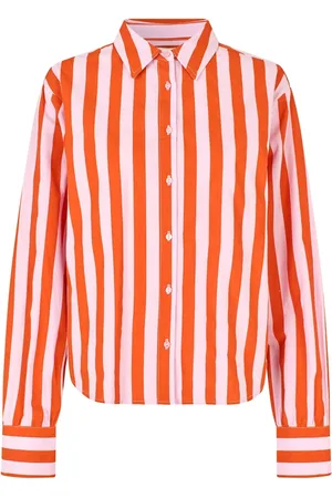 Lollys Laundry Dames, Blouses & Shirts, Rood, Maat: 2XL