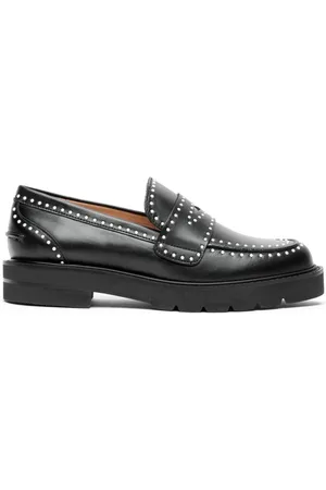 Stuart Weitzman Dames, Schoenen, Zwart, Maat: 39 EU Leer