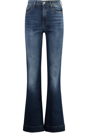 7 for all Mankind Dames, Jeans, Blauw, Maat: W26 Katoen