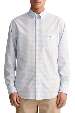 GANT Heren, Overhemden, Blauw, Maat: 3XL