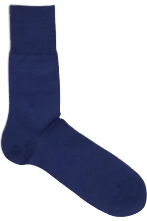 Falke Heren, Ondergoed, Blauw, Maat: L Wol