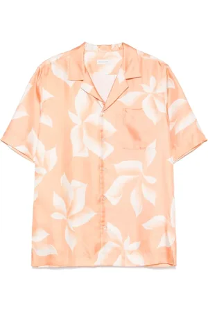 DRIES VAN NOTEN Heren, Overhemden, Oranje, Maat: XL