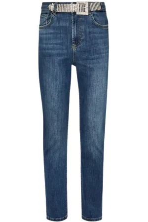 Liu Jo Dames, Jeans, Blauw, Maat: W28 Katoen