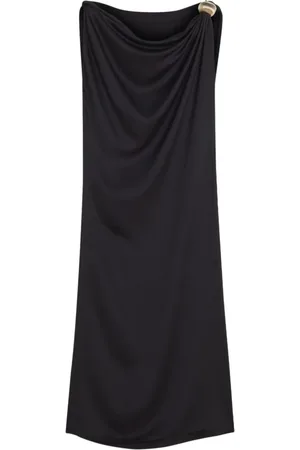 Lanvin Dames, Jurken, Zwart, Maat: L Zijde