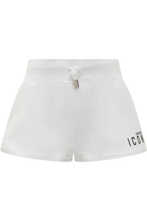 Dsquared2 Dames, Korte broeken, Wit, Maat: M Katoen