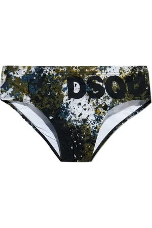 Dsquared2 Heren, Badkleding, Groen, Maat: S Polyamide