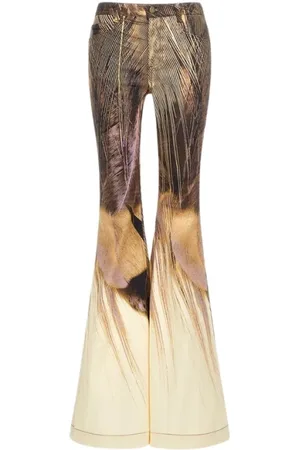Roberto Cavalli Dames, Jeans, Veelkleurig, Maat: M Denim