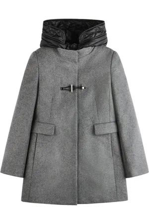 FAY Dames, Jassen, Grijs, Maat: XL Wol
