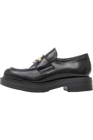 Moschino Dames, Schoenen, Zwart, Maat: 38 EU Leer