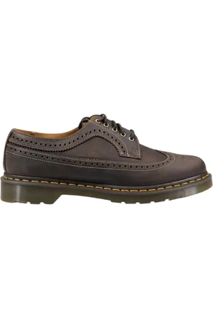 Dr. Martens Heren, Schoenen, Bruin, Maat: 45 EU Leer