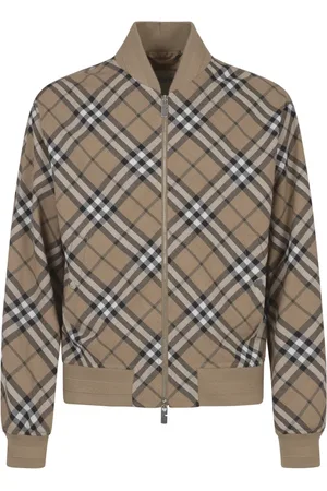 Burberry Heren, Jassen, Veelkleurig, Maat: M Wol