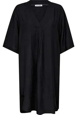Co`Couture Dames, Jurken, Zwart, Maat: M Viscose