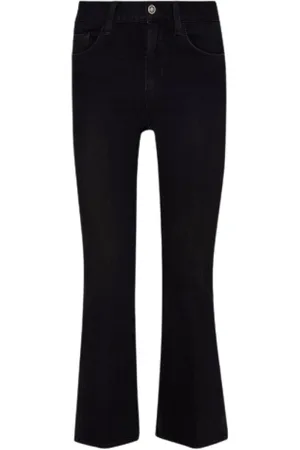 Liu Jo Dames, Jeans, Zwart, Maat: W28 Katoen