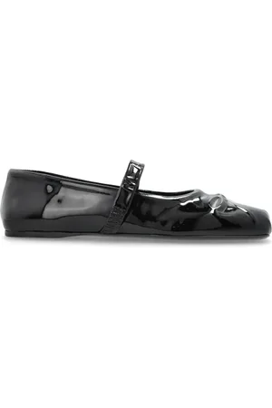 Marni Dames, Schoenen, Zwart, Maat: 39 EU Leer