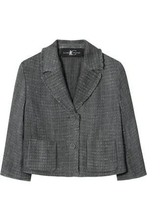 Luisa Cerano Dames, Jassen, Grijs, Maat: XL Katoen