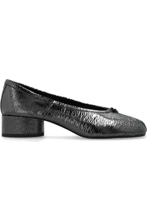 Maison Margiela Dames, Schoenen, Zwart, Maat: 39 EU Leer