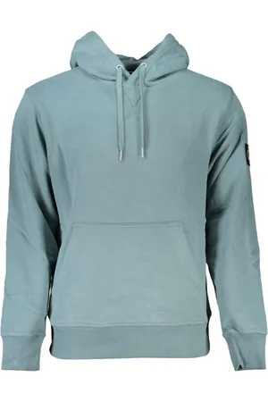 Calvin Klein Heren, Sweatshirts & Hoodies, Groen, Maat: 2XL Katoen