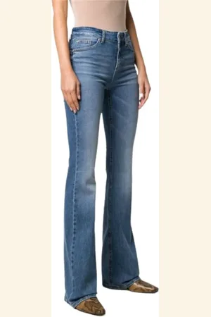 Liu Jo Dames, Jeans, Blauw, Maat: W32 Katoen