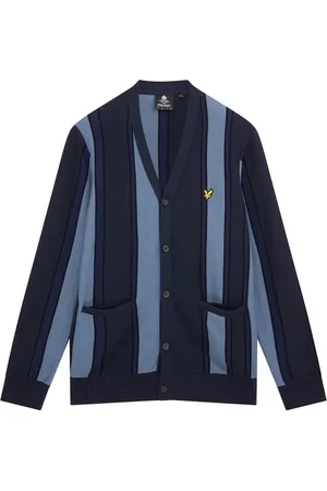 Lyle & Scott Heren, Truien, Blauw, Maat: XL Katoen
