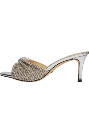 Guess Dames, Schoenen, Grijs, Maat: 36 EU Leer