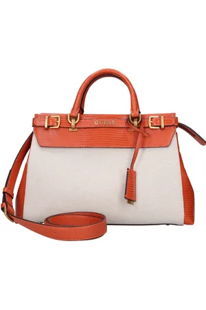 Guess Dames, Tassen, Oranje, Maat: ONE Size Leer