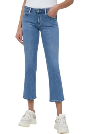 Liu Jo Dames, Jeans, Blauw, Maat: W28 Katoen