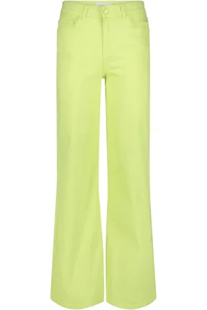 Fabienne Chapot Dames, Jeans, Groen, Maat: W31 Denim