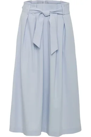 Sand Dames, Rokken, Blauw, Maat: XS Viscose